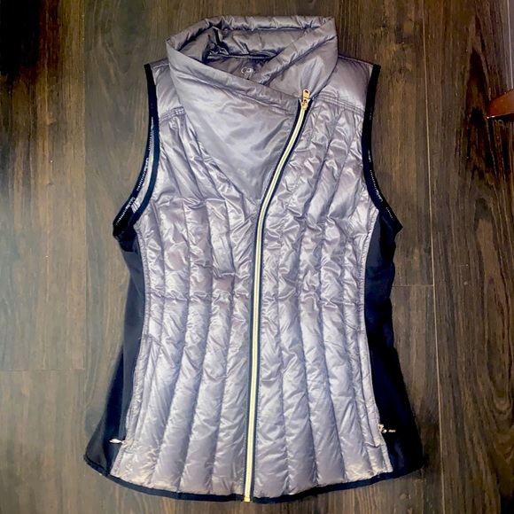 Calvin Klein Jackets & Blazers - Calvin Klein Performance Down Silver Puffer Vest Size Small